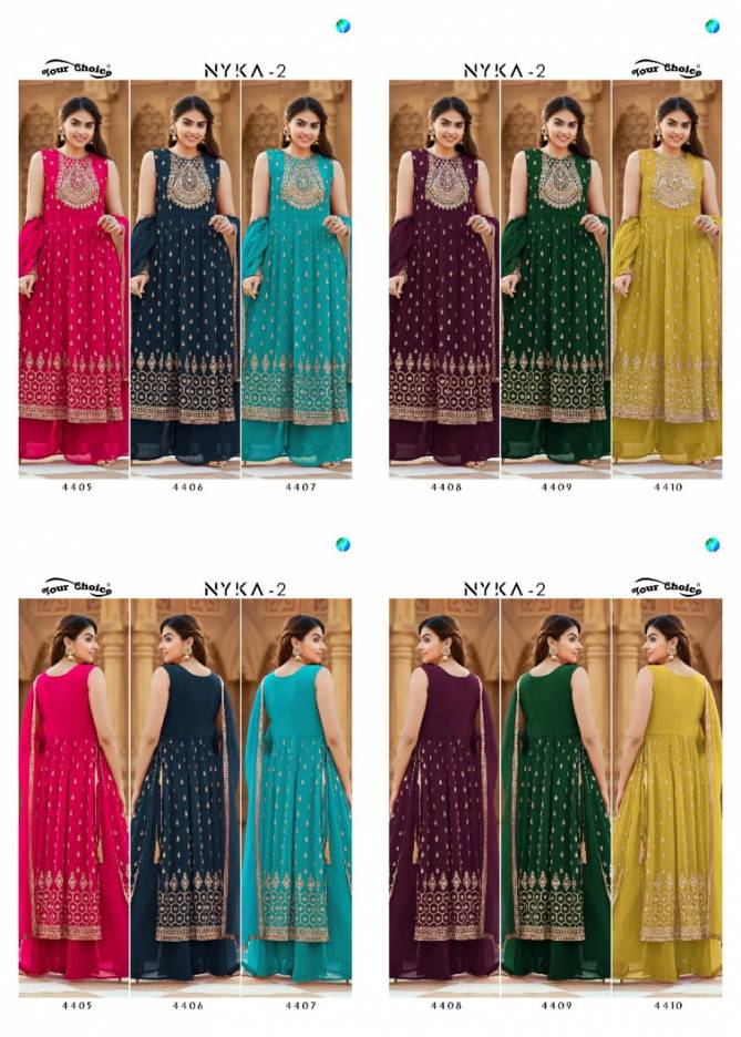 Your Choice Nyka 2 Designer Wholesale Salwar Kameez Collection